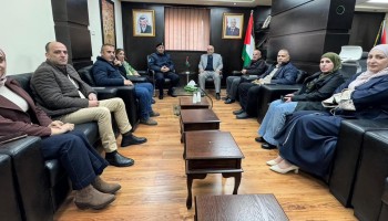 محافظة القدس تستقبل شرطة ضواحي القدس وتبحث تعزيز التعاون المشترك