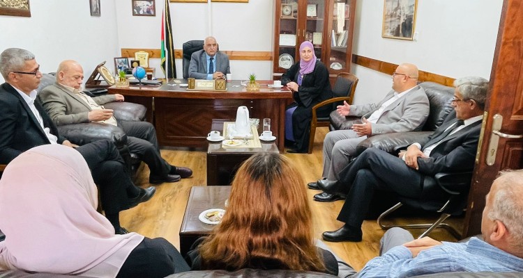 محافظة القدس تستقبل مديرَي الحكم المحلي والسياحة والآثار الجديدين وتبحث سبل التعاون المشترك